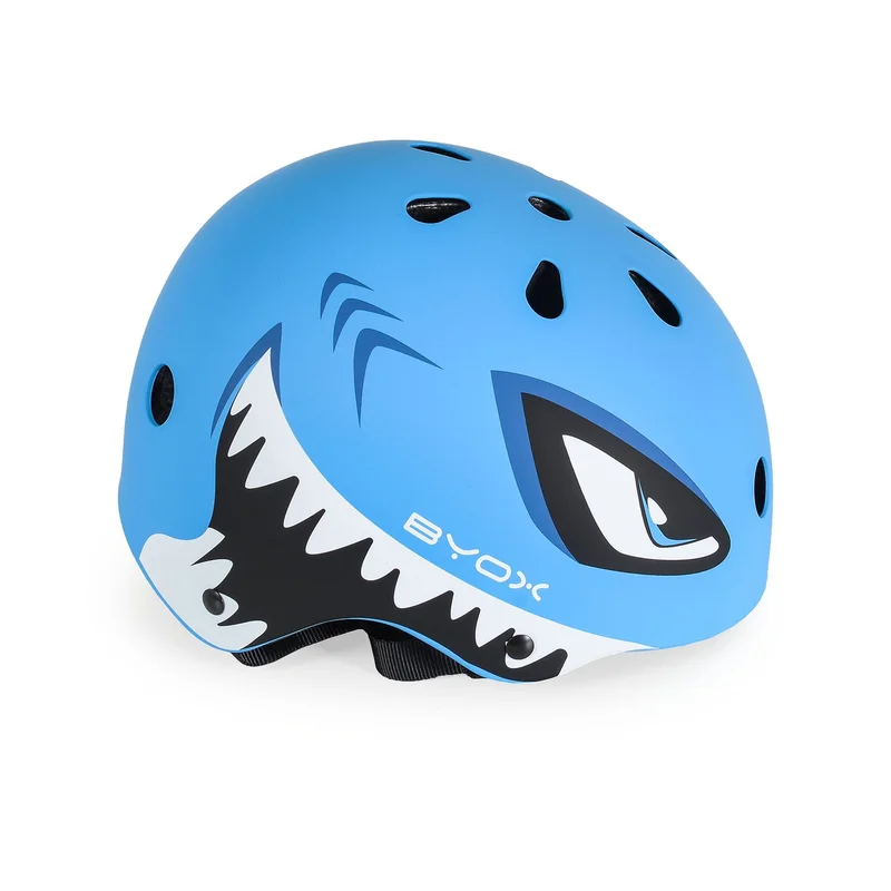 Byox Shark helmet, blue, size S, 48-54 cm