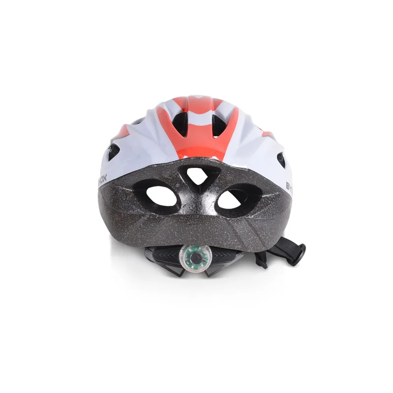Byox Bicycle helmet, red-white, size M, 54-58 cm