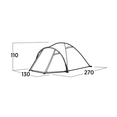 Easy Camp Setesdal 2 Tent, two-person, 270 x 130 x 110 cm