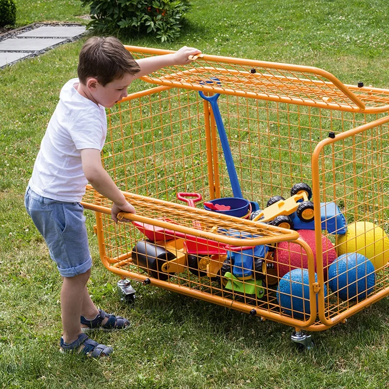 Beleduc Storage cage for sports equipment, mobile