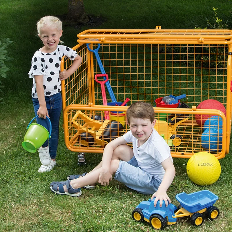 Beleduc Storage cage for sports equipment, mobile