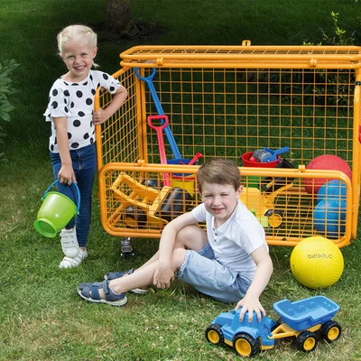 Beleduc Storage cage for sports equipment, mobile