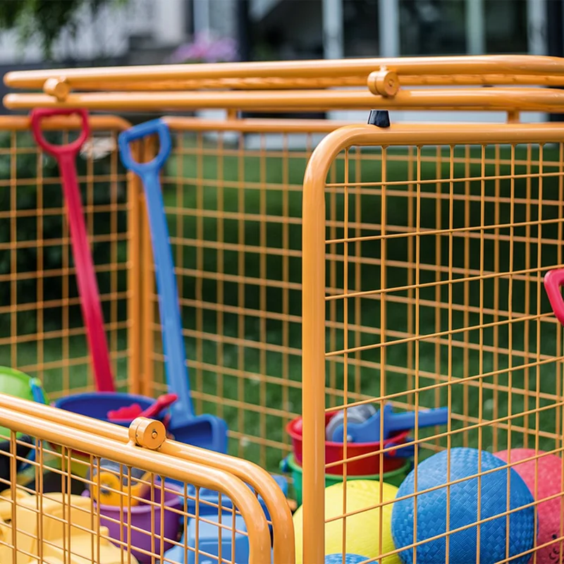 Beleduc Storage cage for sports equipment, mobile