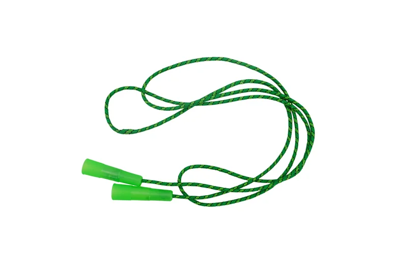 Office 1 Jump rope, PVC, with handles, green, 2.4 m
