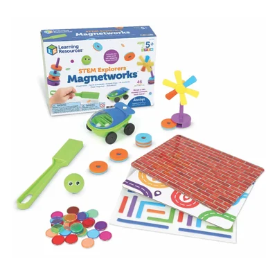 Learning Resources Комплект за изследване на магнетизма Stem Explorers