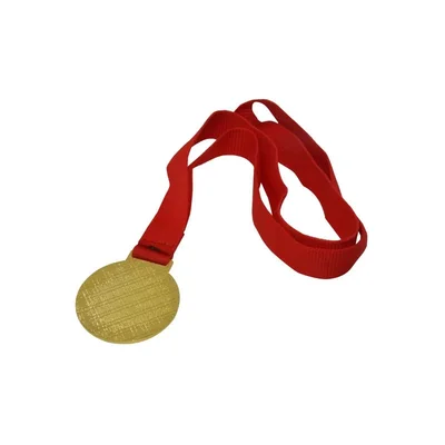 BESTSUB Sublimation Medal with Ribbon, 52 mm, gold