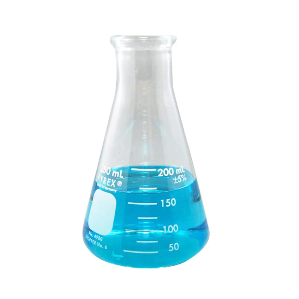 Erlenmeyer Flask, narrow neck, 250 ml, 10 pieces