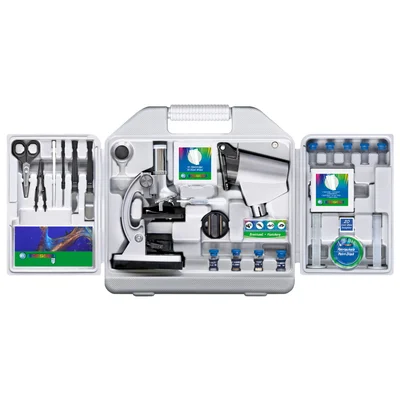 Bresser Microscope Biotar, 300x–1200x, in case