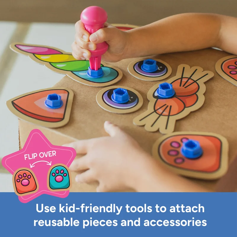 LER BOXINEERS EDUCATIONAL CARDBOARD GAME ANIMALS