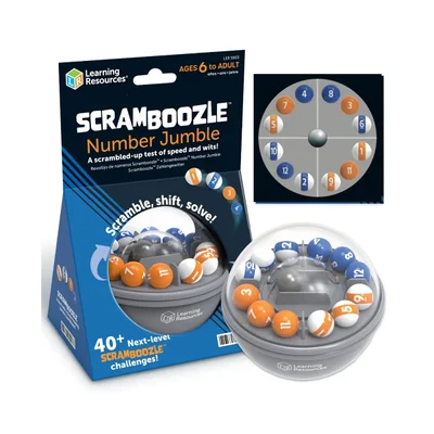Learning Resources Пъзел Scramboozle, топка с цифри