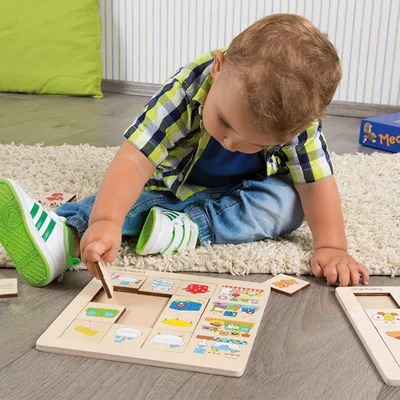 Beleduc Puzzle Seasons, sorting, wooden
