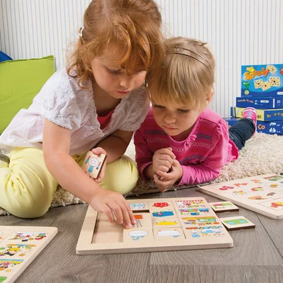 Beleduc Puzzle Seasons, sorting, wooden
