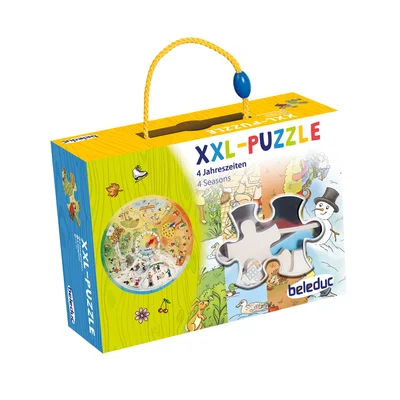 Beleduc Puzzle Four Seasons, educational, XXL