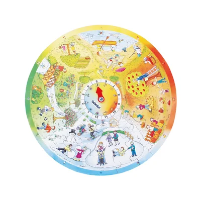 Beleduc Puzzle Four Seasons, educational, XXL