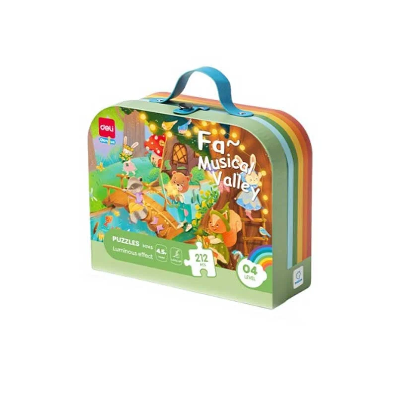 Deli Puzzle - Valley of Music Genius, in suitcase, 212 pcs