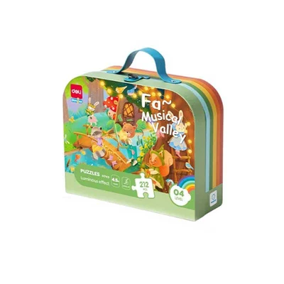 Deli Puzzle - Valley of Music Genius, in suitcase, 212 pcs