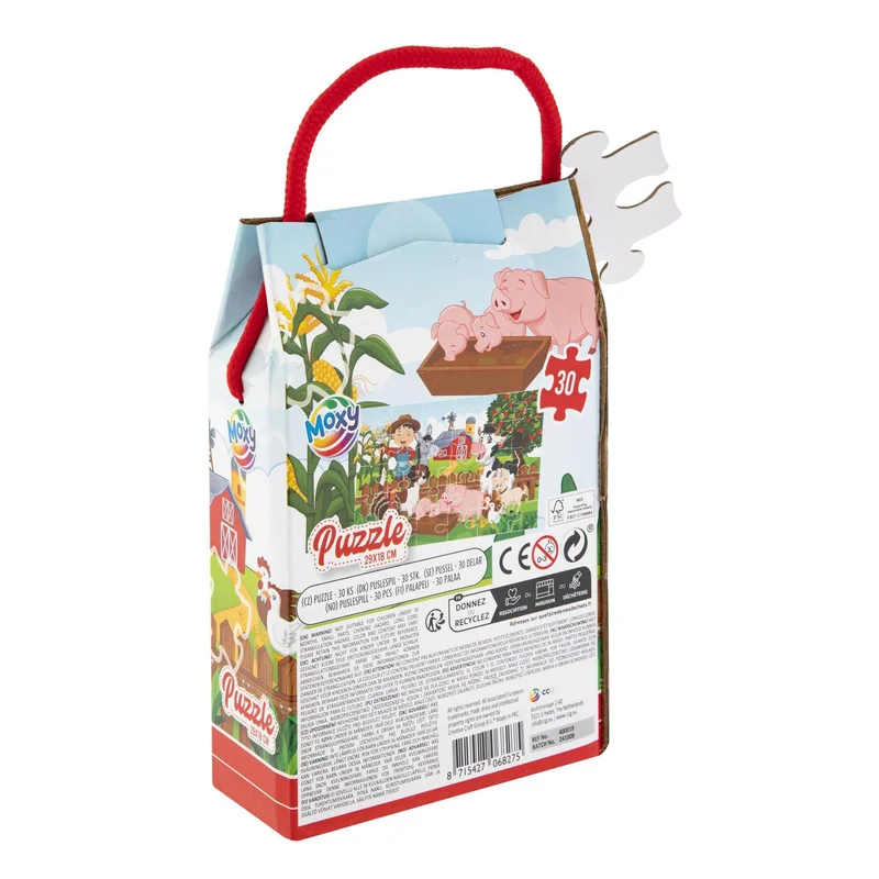 Moxy Puzzle Farm, 30 pcs, 29 x 18 cm
