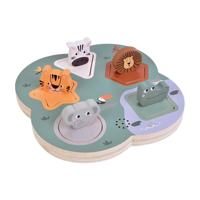 Small Foot 3D Puzzle Safari, with animal sounds