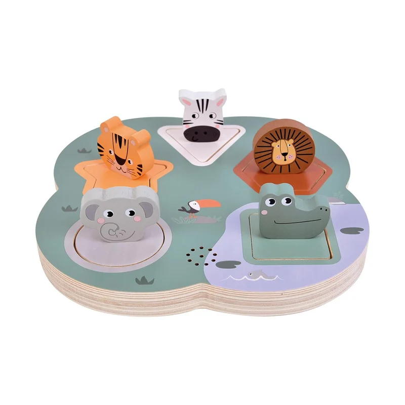 Small Foot 3D Puzzle Safari, with animal sounds