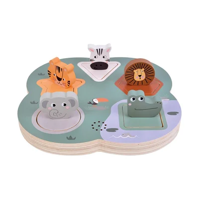 Small Foot 3D Puzzle Safari, with animal sounds