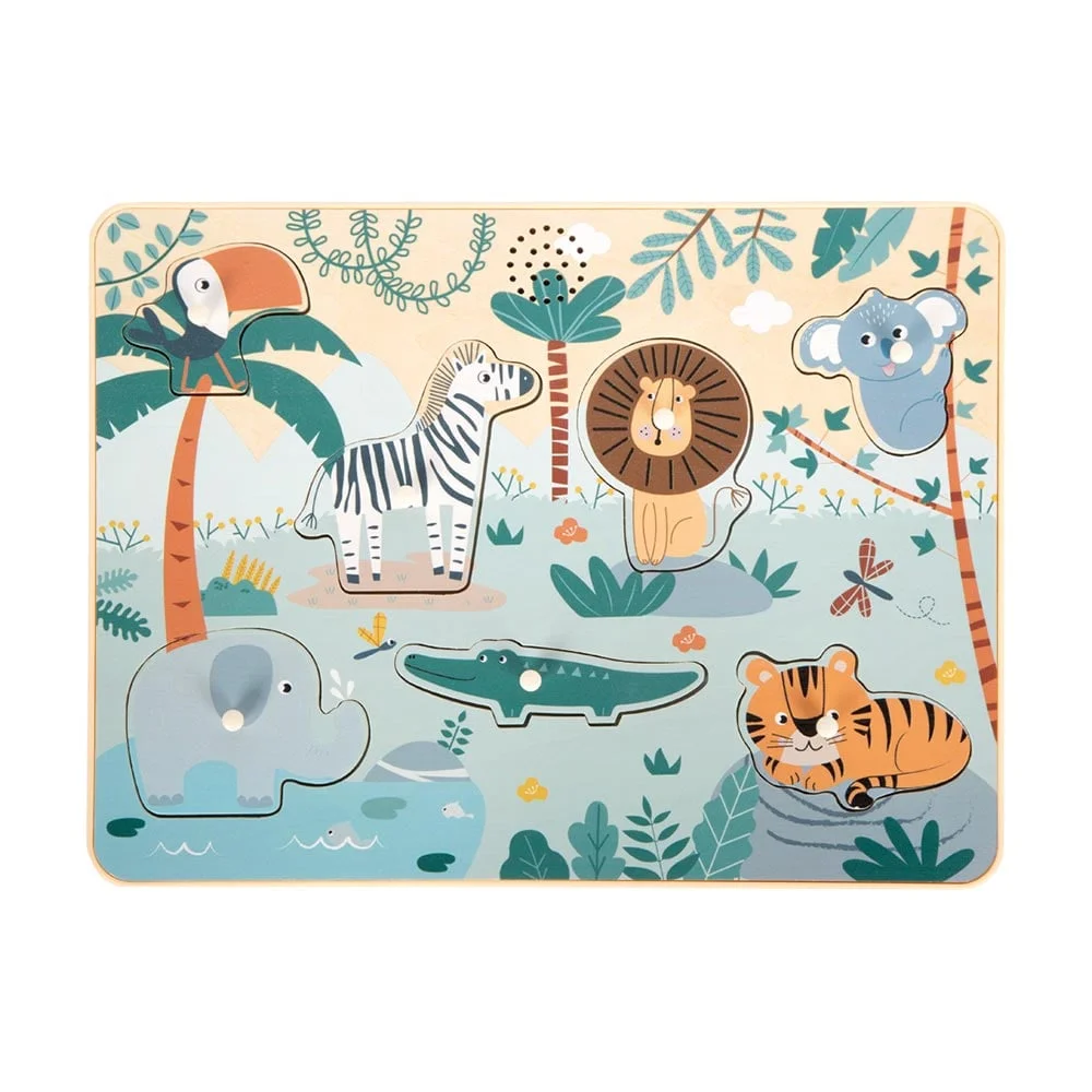 Small Foot Puzzle Safari, musical