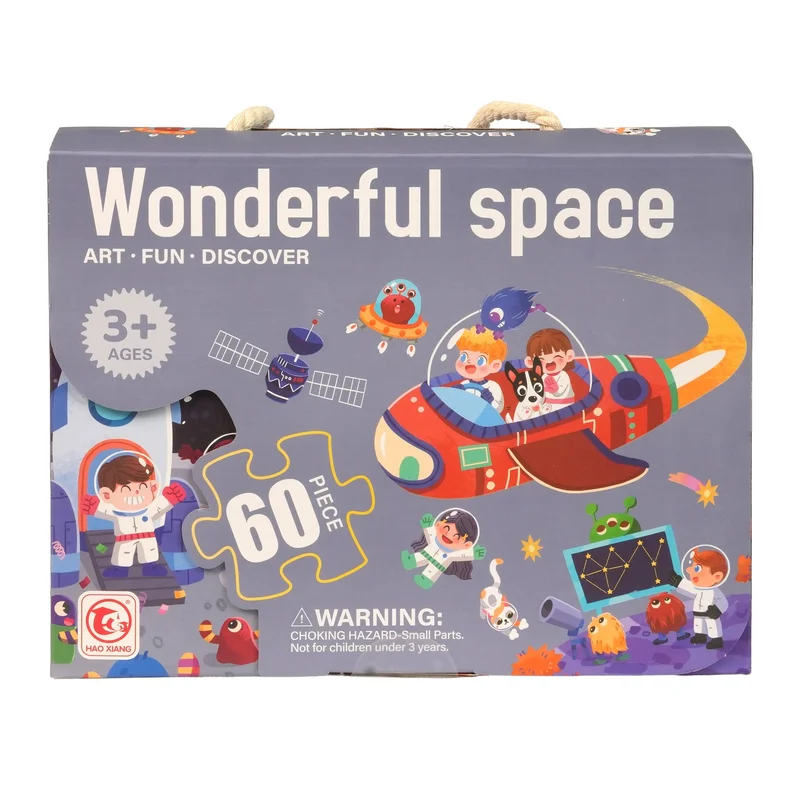 Foska Puzzle Space, 60 pieces, 60 x 44 cm