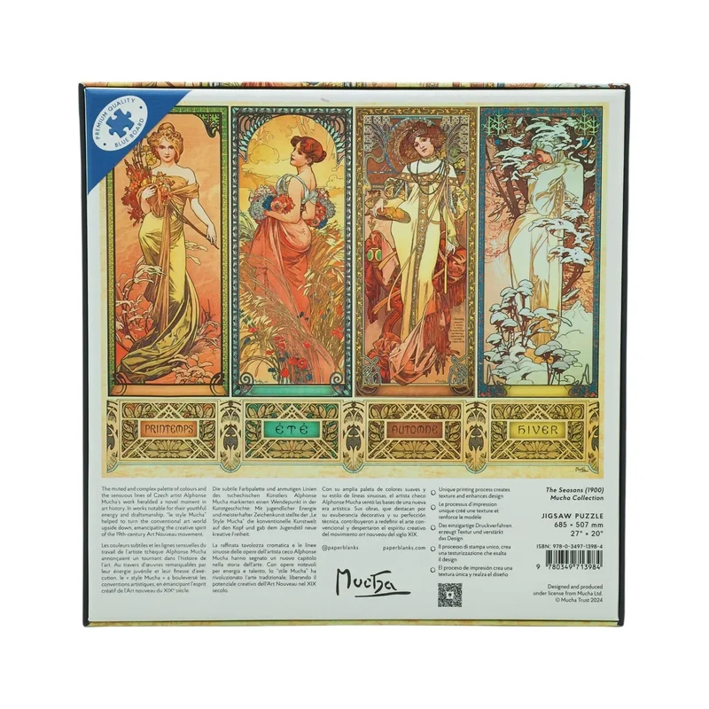 Paperblanks Пъзел The Seasons, 1000 части