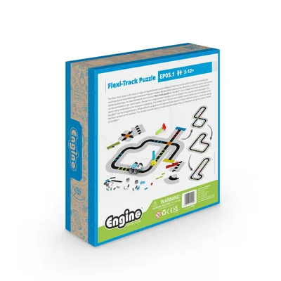 Engino Track-Puzzle for Robot Races