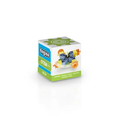 Engino STEM construction set - Spinner, green