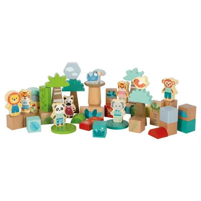 Small Foot Конструктор Джунгла, дървен