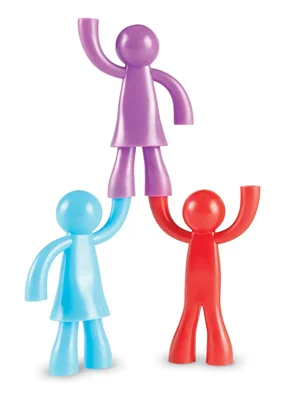 Learning Resources Конструктор с човечета, 32 части