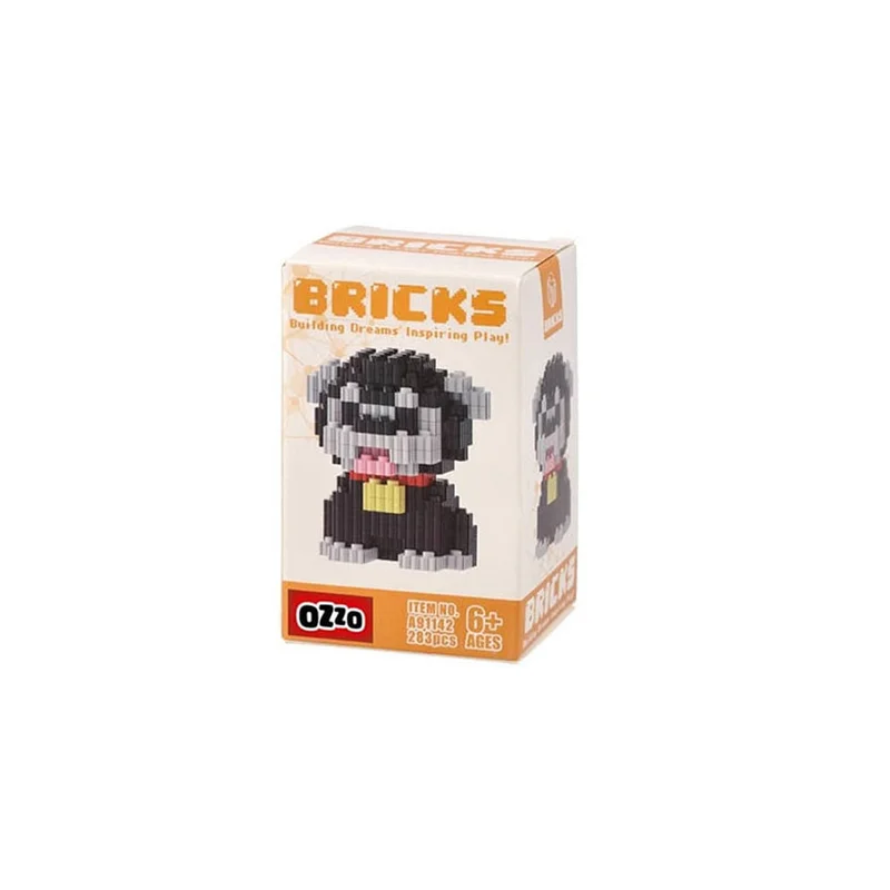 Ozzo Mini Dog Construction Set, assorted, 1 pc