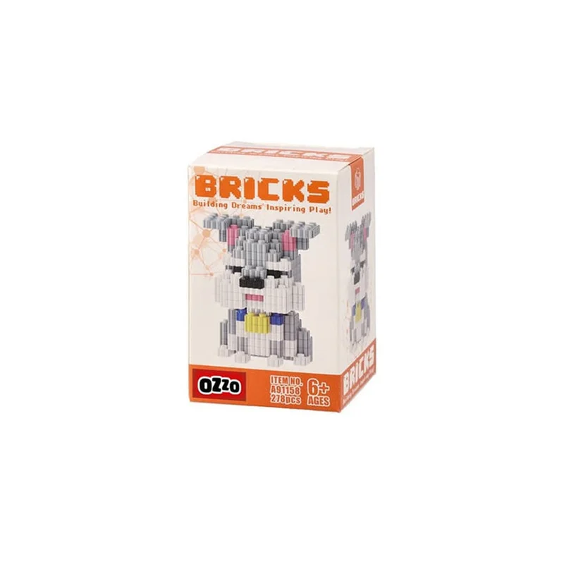 Ozzo Mini Dog Construction Set, assorted, 1 pc