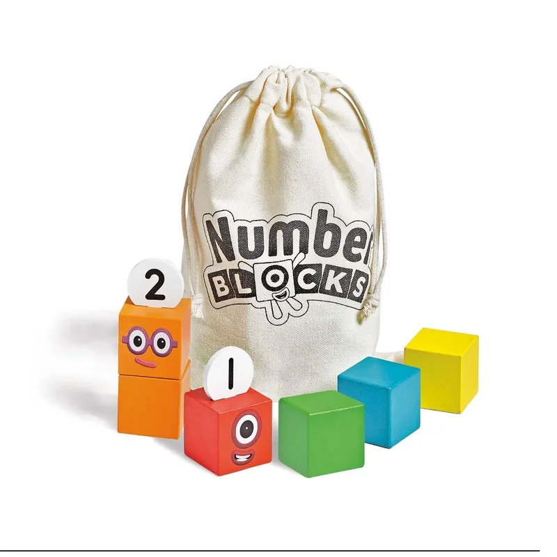Learning Resources Numberblocks wooden blocks set, from 1 to 5
