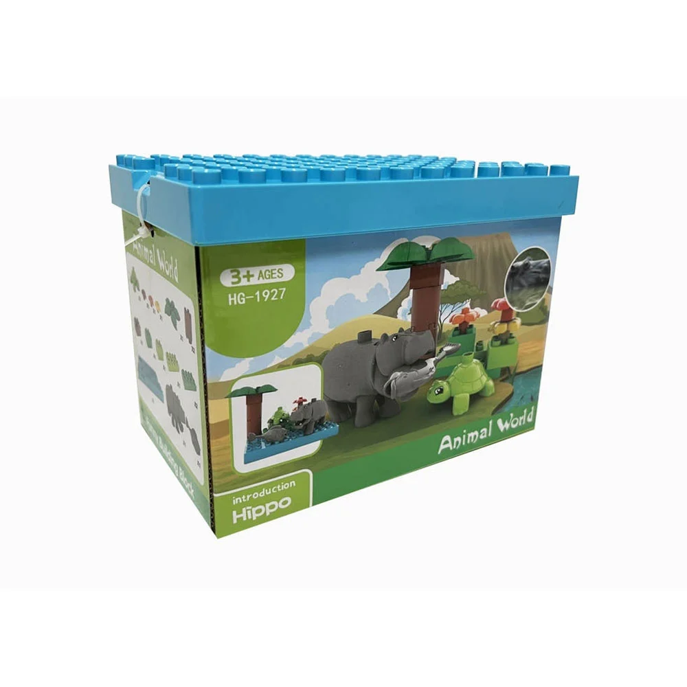 OZZO CONSTRUCTOR ANIMAL WORLD HIPPOPOTAMUS