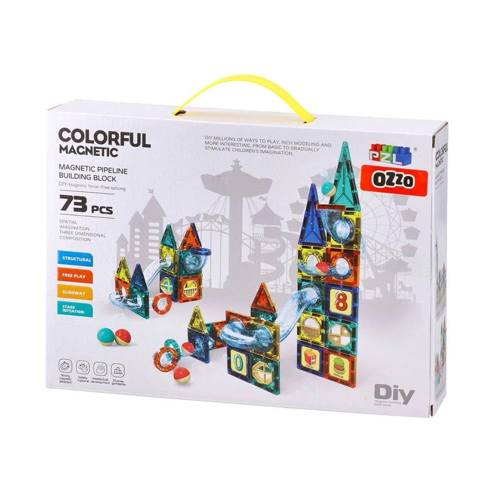 OZZO MAGNETIC CONSTRUCTOR 73 PIECES