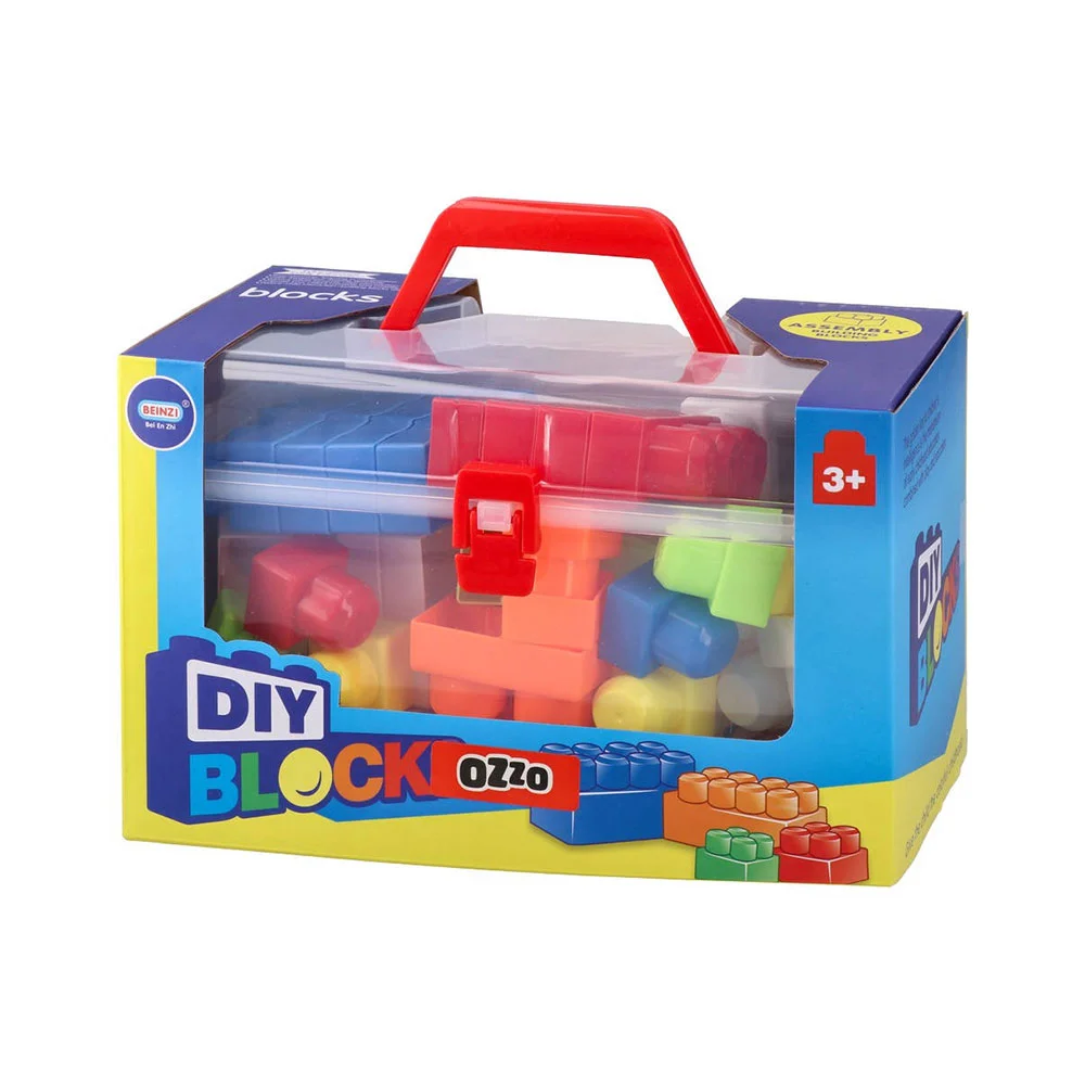 OZZO PLASTIC CONSTRUCTOR 40 PIECES BLUE