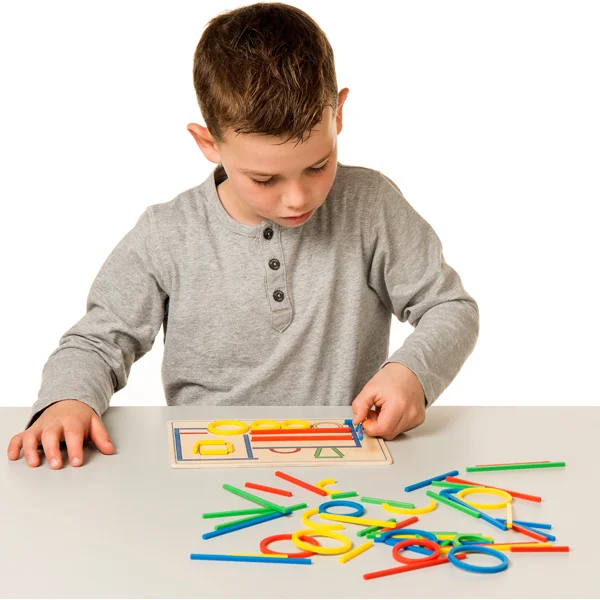 Eduplay Игра за конструиране, с пръстени и пръчици