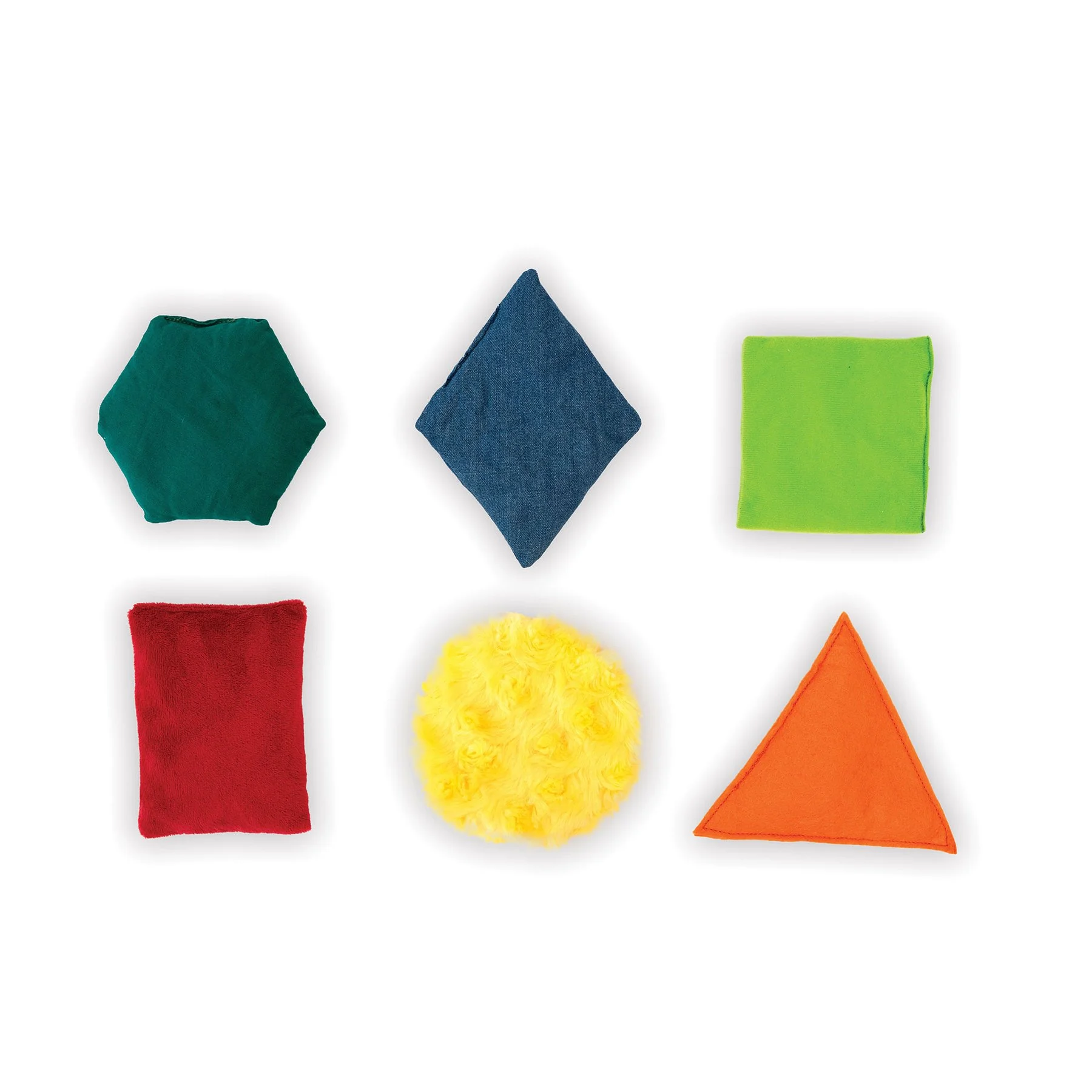 Nowa Szkola Sensory bags Geometric shapes, 6 pcs
