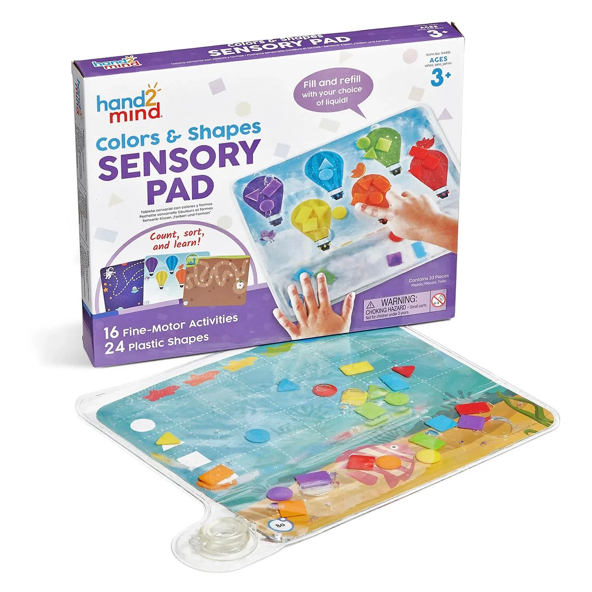 Learning Resources Sensory mat, for colors and shapes
