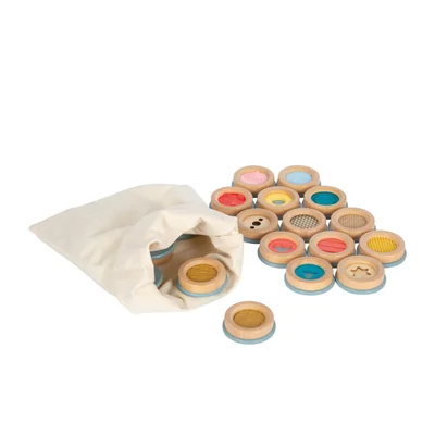 Small Foot Memory Game, with textures