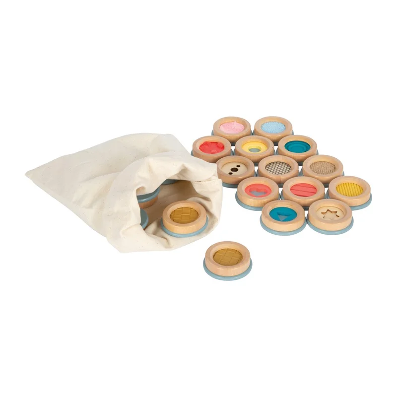 Small Foot Memory Game, with textures