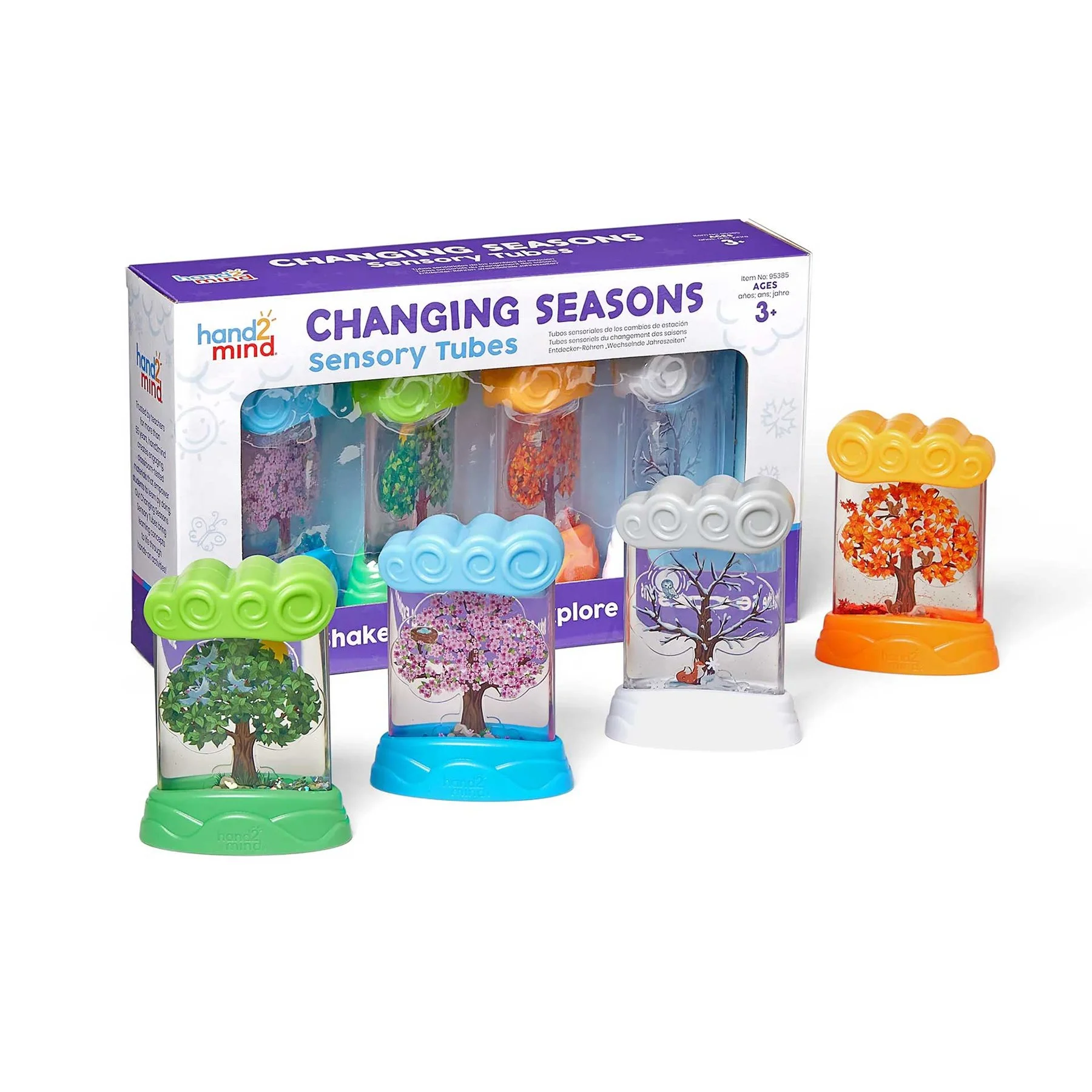 Learning Resources Sensory bottles – Seasons, 4 pcs
