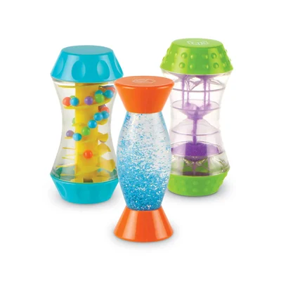 Learning Resources Cylinders, sensory, 3 pieces