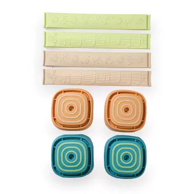 Nowa Szkola Sensory Path Islands and Bridges, 8 pcs