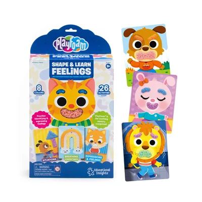Learning Resources Play foam set - Shapes and feelings
