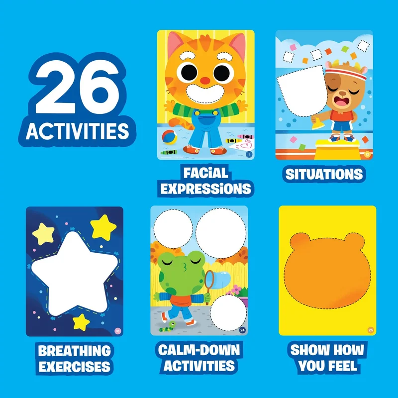 Learning Resources Play foam set - Shapes and feelings
