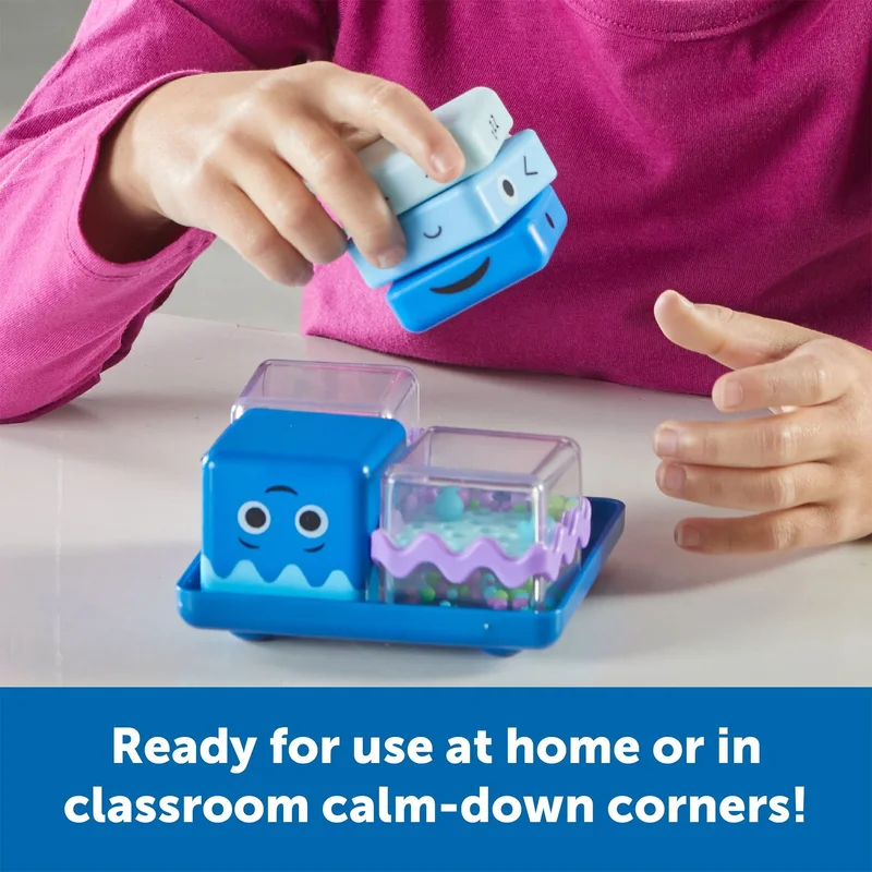 Learning Resources Set of sensory calming cubes