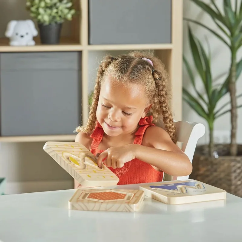 Learning Resources Лабиринт за дихателни упражнения, дървен