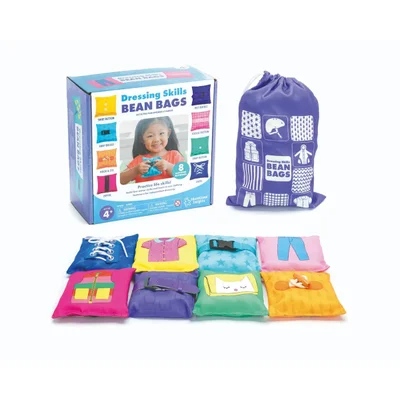 Learning Resources Sensory bags, with different fastenings